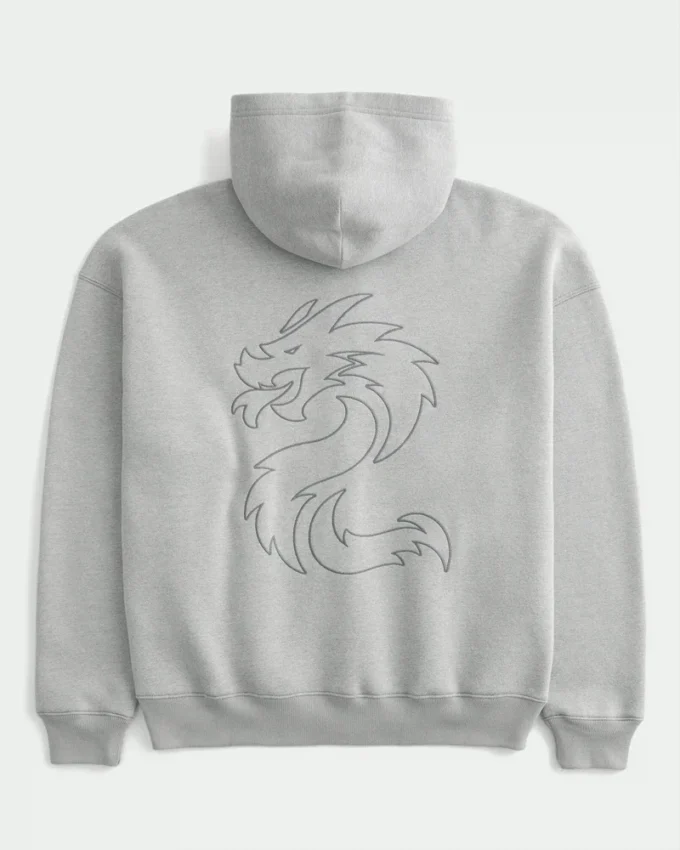 Boxy Toyota Supra Graphic Zip-Up Hoodie Boxy Toyota Supra Graphic Zip-Up Hoodie