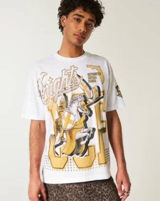 Boxy UCF Knights Graphic Tee