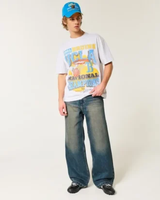 Boxy UCLA Bruins Graphic Tee