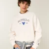 Boxy University at Buffalo Bulls Graphic Crew Sweatshirt Boxy University at Buffalo Bulls Graphic Crew Sweatshirt