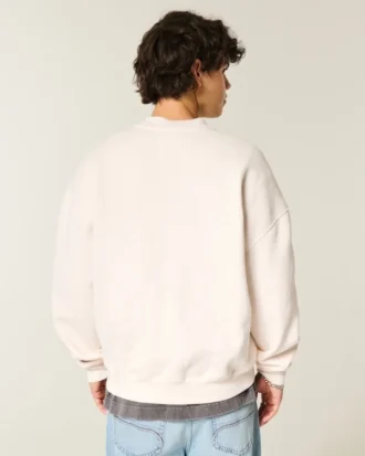 Boxy University at Buffalo Bulls Graphic Crew Sweatshirt