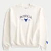 Boxy University at Buffalo Bulls Graphic Crew Sweatshirt Boxy University at Buffalo Bulls Graphic Crew Sweatshirt
