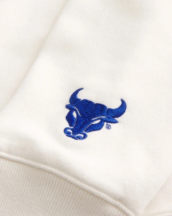 Boxy University at Buffalo Bulls Graphic Crew Sweatshirt Boxy University at Buffalo Bulls Graphic Crew Sweatshirt