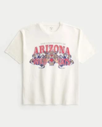 Boxy University of Arizona Wildcats Graphic Tee