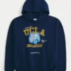 Boxy University of California, Los Angeles Bruins Graphic Hoodie Boxy University of California, Los Angeles Bruins Graphic Hoodie
