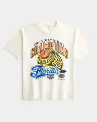 Boxy University of Florida National Champions Graphic Tee