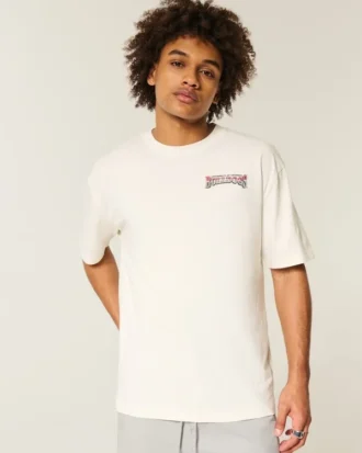 Boxy University of Georgia Bulldogs Graphic Tee