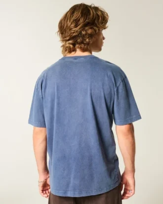 Boxy University of Michigan Wolverines Graphic Tee