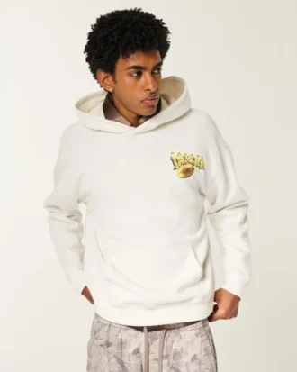 Boxy University of Oregon Ducks Graphic Hoodie