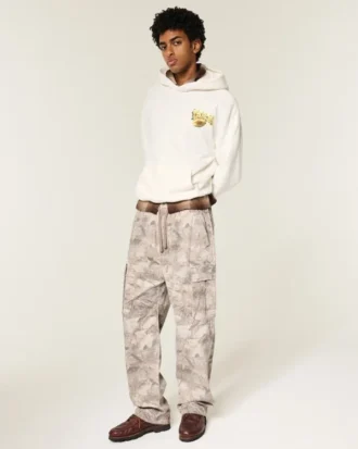 Boxy University of Oregon Ducks Graphic Hoodie