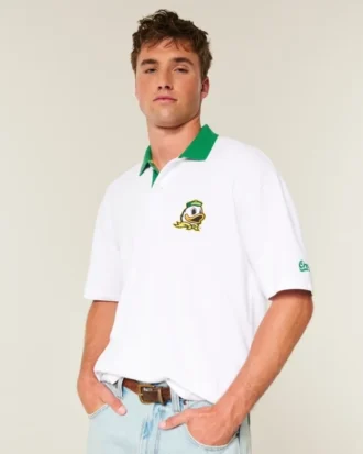 Boxy University of Oregon Ducks Graphic Polo