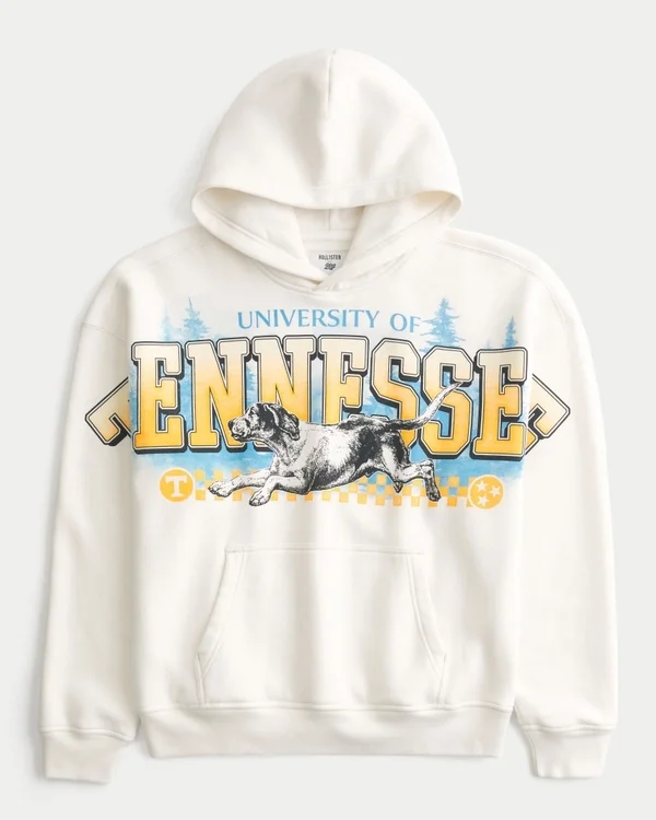 Boxy University of Tennessee Volunteers Graphic Hoodie Boxy University of Tennessee Volunteers Graphic Hoodie