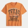 Boxy University of Texas Longhorns Graphic Tee
