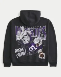 Boxy University of Washington Huskies Graphic Hoodie