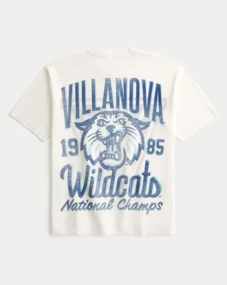 Boxy Villanova University Wildcats Graphic Tee