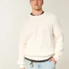 Boxy Washed Crew Sweater