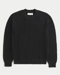 Boxy Washed Crew Sweater