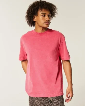Boxy Washed Heavyweight Crew T-Shirt