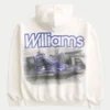 Boxy Williams Racing Graphic Hoodie Boxy Williams Racing Graphic Hoodie