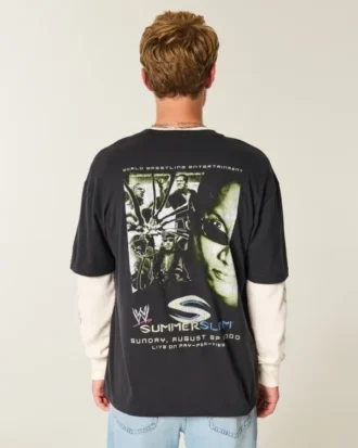 Boxy WWE SummerSlam Graphic Tee Boxy WWE SummerSlam Graphic Tee