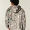 Boxy Zip-Up Camo Hoodie