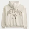 Boxy Zip-Up Detroit 79 Graphic Hoodie Boxy Zip-Up Detroit 79 Graphic Hoodie