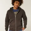Boxy Zip-Up Hoodie