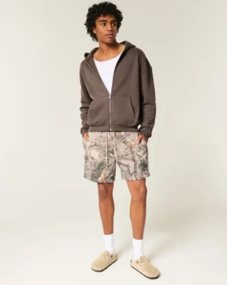 Boxy Zip-Up Hoodie Boxy Zip-Up Hoodie
