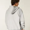 Boxy Zip-Up Hoodie