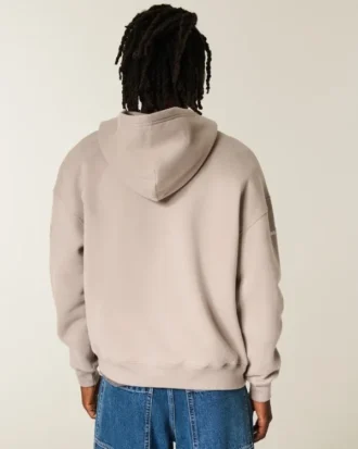 Boxy Zip-Up NASCAR Graphic Hoodie