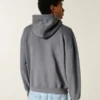 Boxy Zip-Up Number Graphic Hoodie