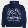 Boxy Zip-Up Penn State University Nittany Lions Graphic Hoodie Boxy Zip-Up Penn State University Nittany Lions Graphic Hoodie