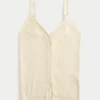 Button-Through Sweater Tank