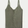 Button-Through Sweater Tank