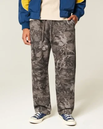 Camo Baggy Sweatpants