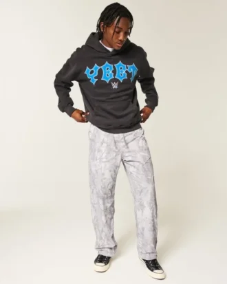 Camo Baggy Track Pants