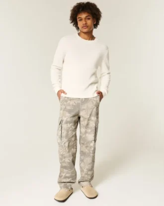 Camo Skater Baggy Cargo Pants