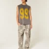 Camo Skater Baggy Cargo Pants
