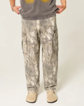 Camo Skater Baggy Cargo Pants