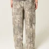 Camo Skater Baggy Cargo Pants
