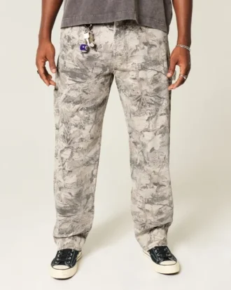 Camo Skater Baggy Painter Jeans