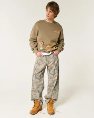 Camo Super Baggy Jeans