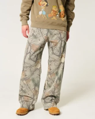 Camo Super Baggy Jeans