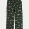 Car Graphic Flannel Pajama Pants
