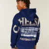 Chelsea Football Club Graphic Zip-Up Hoodie