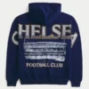 Chelsea Football Club Graphic Zip-Up Hoodie