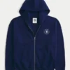 Chelsea Football Club Graphic Zip-Up Hoodie