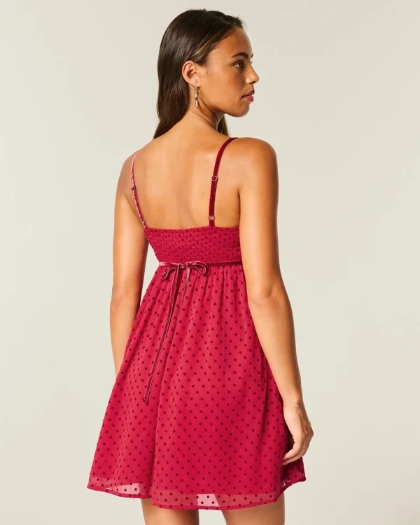 Chiffon Babydoll Mini Dress Chiffon Babydoll Mini Dress