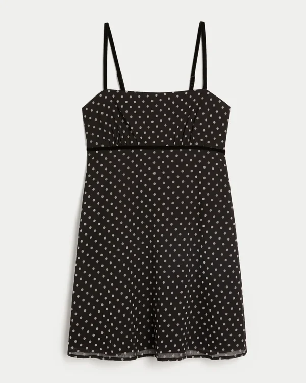 Chiffon Babydoll Mini Dress Chiffon Babydoll Mini Dress