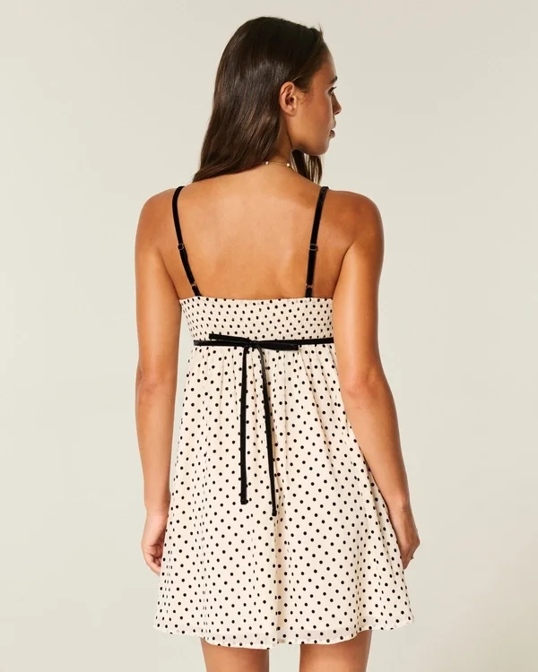 Chiffon Babydoll Mini Dress Chiffon Babydoll Mini Dress